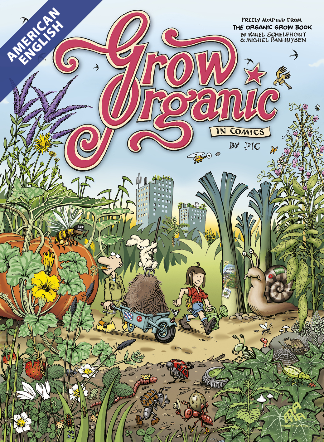 Grow Organic in Comics - American English Edition